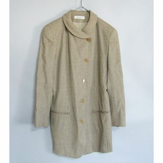 カルバンクライン(Calvin Klein)のCalvin Klein　カルバン・クライン　スプリングウールコート　サイズ9(スプリングコート)