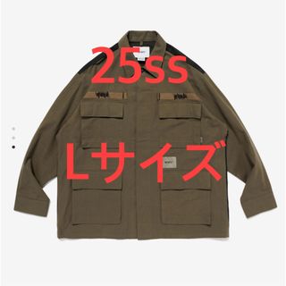 W)taps - wtaps VEINY / LS / COTTON. TWILL オリーブ Lの通販 W)taps - wtaps VEINY / LS / COTTON. TWILL オリーブ Lの通販