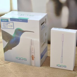 【えっちゃん様専用】新型アイコス2.4plus IQOS ネイビー+おまけつき！(タバコグッズ)