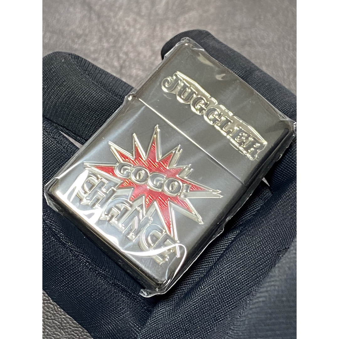 zippo ジャグラー カーボン 特殊加工 レッド 両面デザイン 2023年製 zippo ジャグラー レッド カーボン 特殊加工 両面デザイン 2023年製