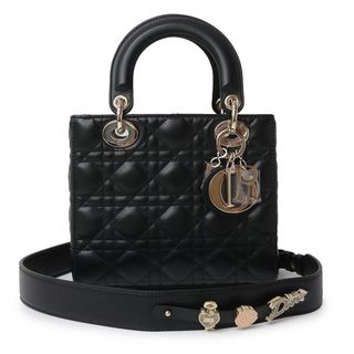 Christian Dior - 美品☆ ディオール カロ ミディアム Christian Dior - 美品☆ ディオール カロ ミディアム