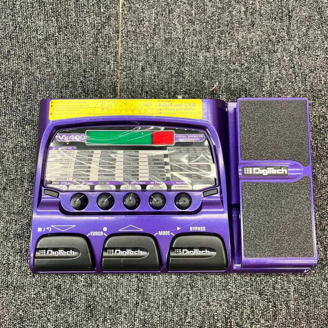 9851】 Digitech vocal 400 VX400 エフェクター 9851】 Digitech vocal 400 VX400 エフェクター