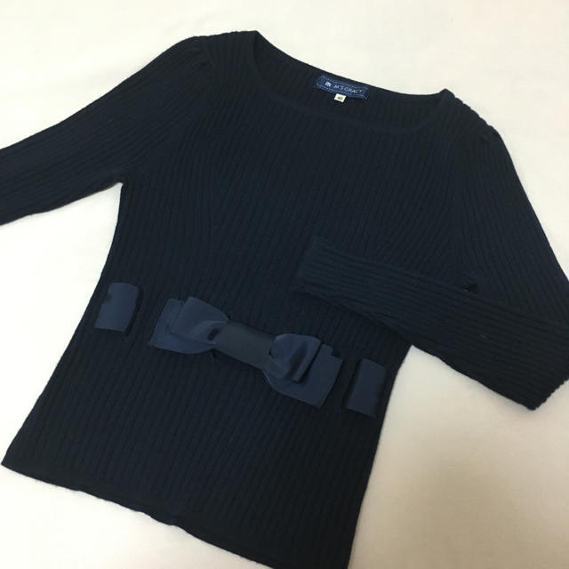M'S GRACY - エムズグレイシー 定番 リボンニット リブニットの通販 by