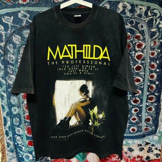ナタリーポートマン カットソー Tシャツ半袖 新品未使用 ブラック 映画(Tシャツ/カットソー(半袖/袖なし))