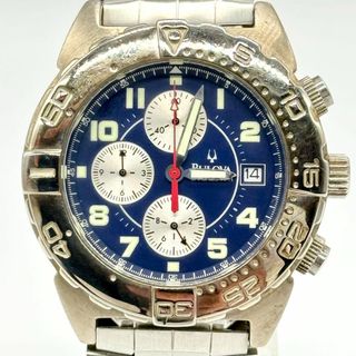 Bulova - 「OH済み」ブローバ BULOVA ロイヤルオーク型 腕時計の Bulova - 「OH済み」ブローバ BULOVA ロイヤルオーク型 腕時計の