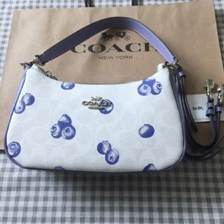 COACH(ショルダーバッグ ・ ブルー・ネイビー/青色系)のフリマ COACH(ショルダーバッグ ・ ブルー・ネイビー/青色系)のフリマ