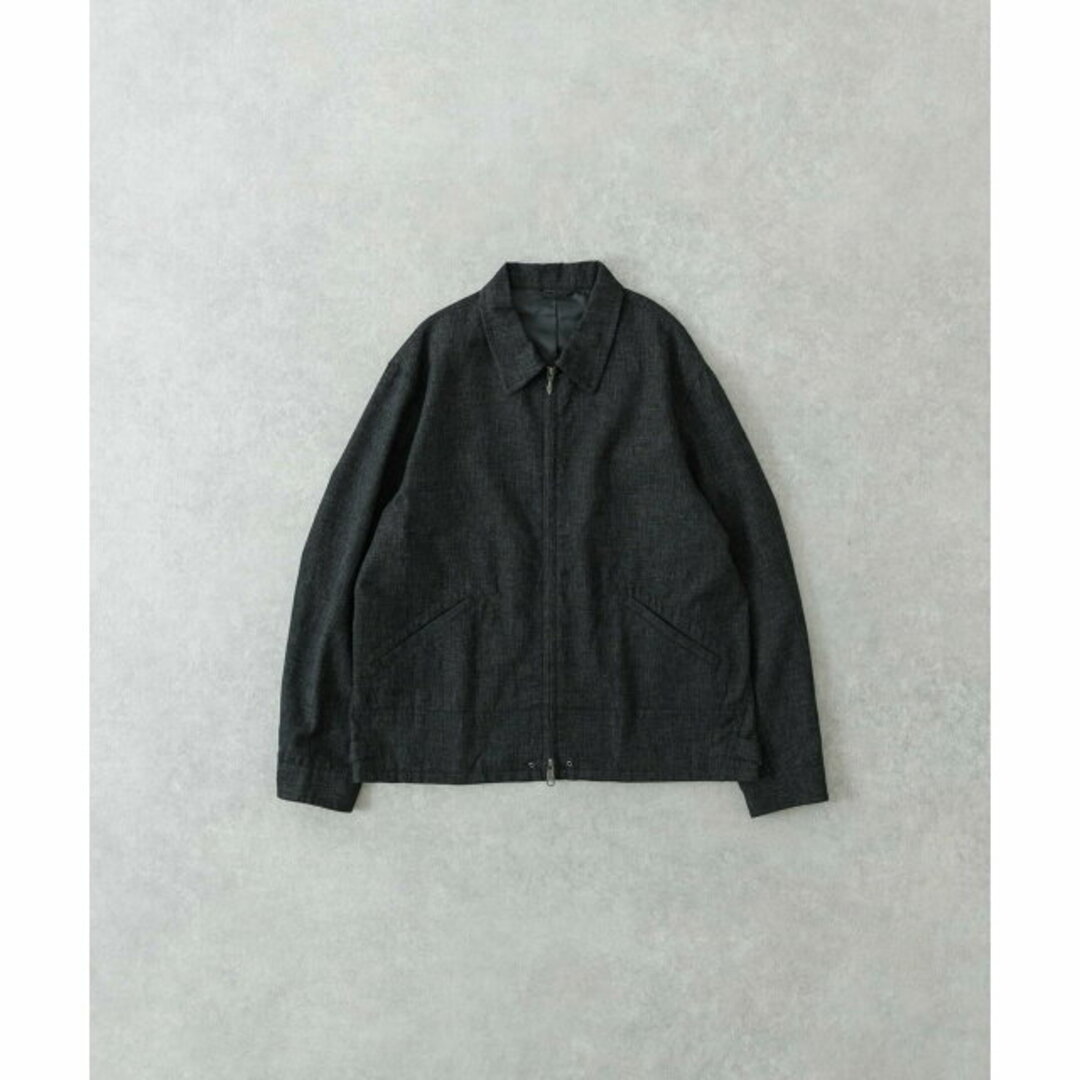 URBAN RESEARCH(アーバンリサーチ)の【BLACK】【M】LINEN PIN HEAD SPORTS JACKET メンズのジャケット/アウター(ブルゾン)の商品写真