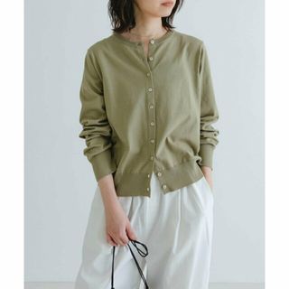 アーバンリサーチ(URBAN RESEARCH)の【SAGE】new basic ハイゲージクルーネックニットカーディガン(カーディガン)