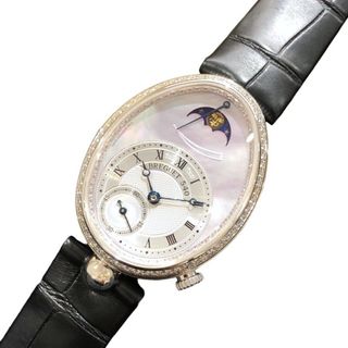 ブレゲ(Breguet)の　ブレゲ Breguet クイーン オブ ネイプルズ ホワイトシェル 8908BB シルバー K18ホワイトゴールド 腕時計(腕時計)