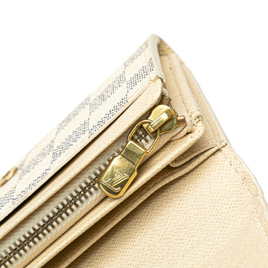 LOUIS VUITTON トレゾール 二つ折り財布 N61744 LOUIS VUITTON - ルイ ヴィトン ダミエ アズール ポルトフォイユ