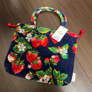 FEILER - ⭐︎タグ付⭐︎FEILER ダークグレー 刺繍手袋 花柄の FEILER - ⭐︎タグ付⭐︎FEILER ダークグレー 刺繍手袋 花柄の