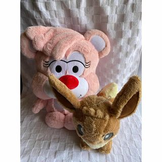 BIGぬいぐるみ kloop 倖田來未 ポケモン　イーブイ　ぬいぐるみ 2個セッ(ぬいぐるみ)