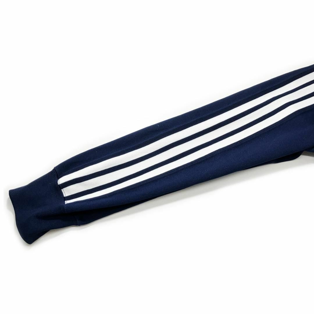 MIZUNO(ミズノ)のミズノ 80s ビンテージ トラックジャケット 日本製 古着 紺色 あのちゃん レディースのジャケット/アウター(ブルゾン)の商品写真