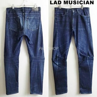 LAD MUSICIAN - 美品 24ss LAD MUSICIAN ブーツカット ブラック LAD MUSICIAN - 美品 24ss LAD MUSICIAN ブーツカット ブラック