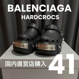 BALENCIAGA - バレンシアガ HARDCROCS プラットフォームスタッズ BALENCIAGA - バレンシアガ HARDCROCS プラットフォームスタッズ