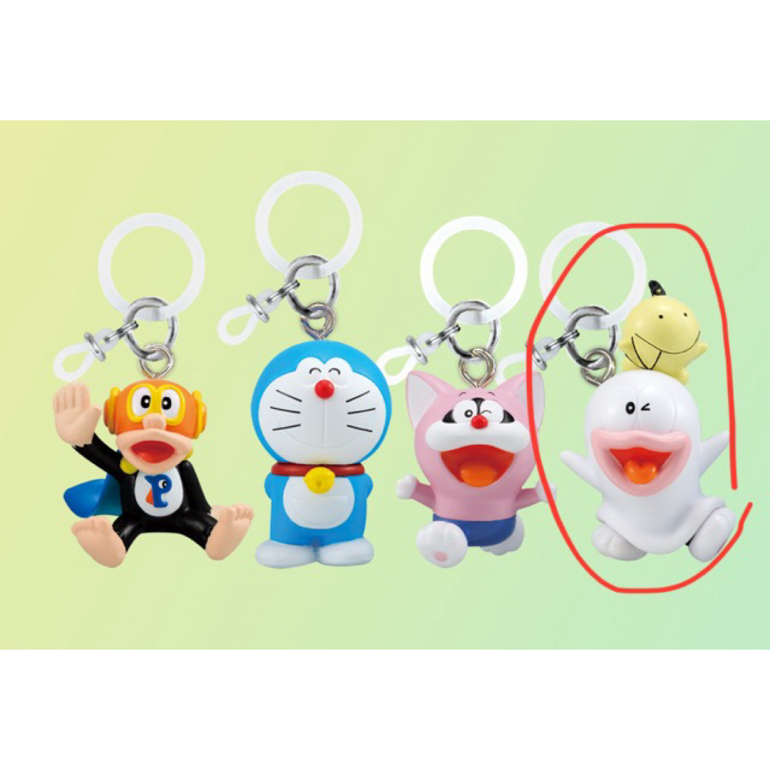 ドラえもん(ドラエモン)のミュージアム オバケのQ太郎 めじるしアクセサリー 藤子 限定 川崎市 エンタメ/ホビーのおもちゃ/ぬいぐるみ(キャラクターグッズ)の商品写真