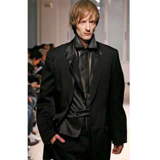Yohji Yamamoto POUR HOMME - yohjiyamamoto23ss 後ろプリーツ Yohji Yamamoto POUR HOMME - yohjiyamamoto23ss 後ろプリーツ