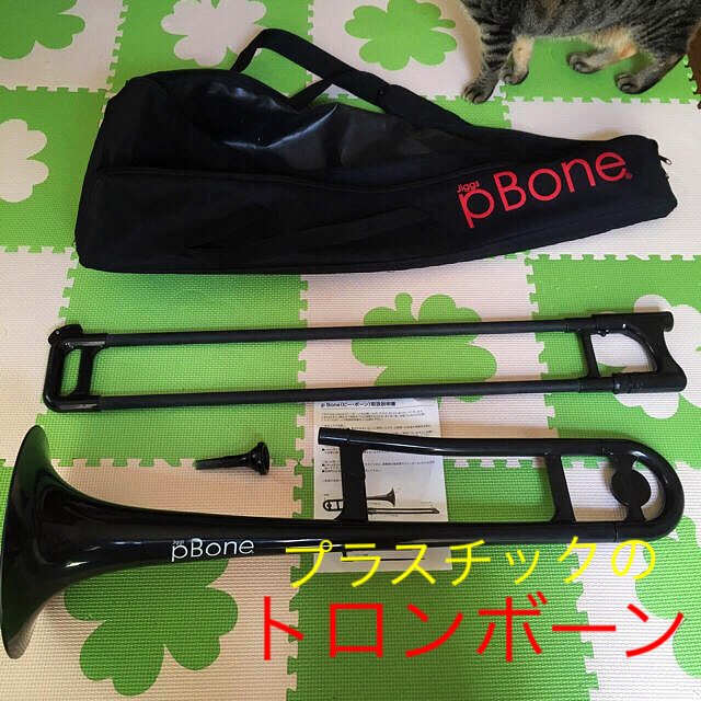 jiggs p Bone ピーボーン プラスチック トロンボーン 楽器の管楽器(トロンボーン)の商品写真