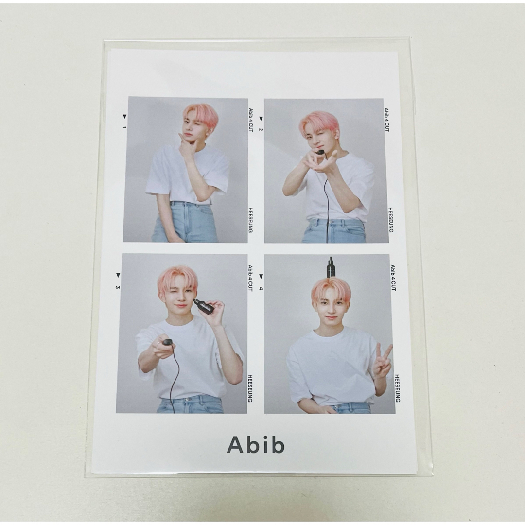 ENHYPEN(エンハイプン)のENHYPEN Abib 4CUT(ヒスン) エンタメ/ホビーのタレントグッズ(アイドルグッズ)の商品写真
