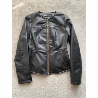 ZARA - 本革!ライダースジャケット ZARA 羊革 ラムレザー ZARA - 本革!ライダースジャケット ZARA 羊革 ラムレザー