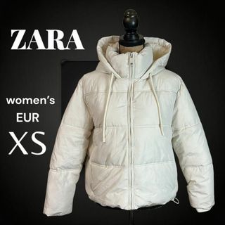 ZARA - ザラ WIND PROTECTION セミロング丈フード付きダウン ZARA - ザラ WIND PROTECTION セミロング丈フード付きダウン