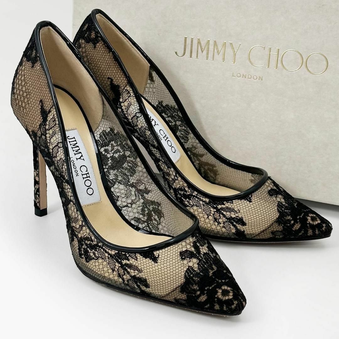 定価12万円】極美品・人気モデル ジミーチュウ ハイヒール 定価12万円】極美品・人気モデル ジミーチュウ ハイヒール