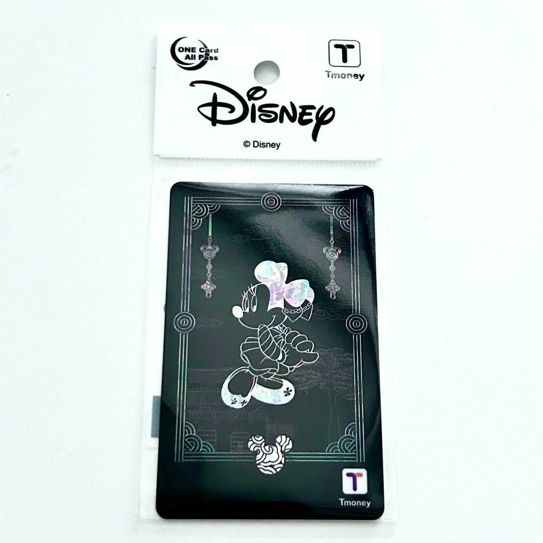 Disney(ディズニー)の韓国 Tmoneyカード ミッキー ミニー 伝統工芸風 入国カード付 2枚セット チケットの乗車券/交通券(鉄道乗車券)の商品写真