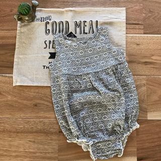 オールドネイビー(Old Navy)のk.mam.U様専用☆未使用ロンパース3-6m(ロンパース)