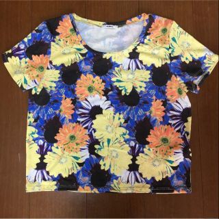 ムルーア(MURUA)の花柄 Tシャツ MURUA ムルーア(Tシャツ(半袖/袖なし))