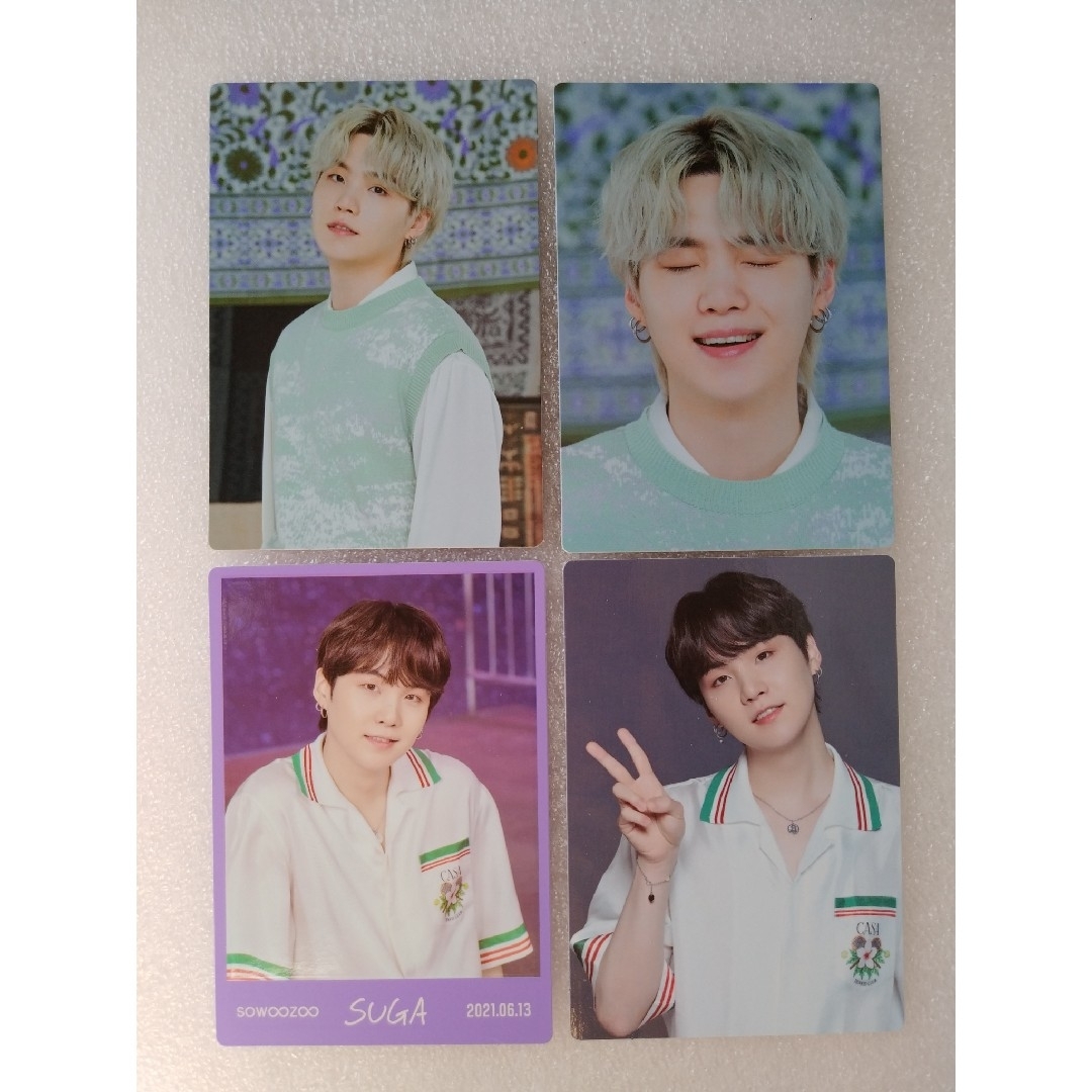 防弾少年団(BTS)(ボウダンショウネンダン)の【SUGA】BTS PTD＆SOWOOZOO ミニフォト エンタメ/ホビーのタレントグッズ(アイドルグッズ)の商品写真