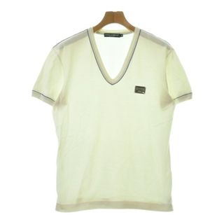 DOLCE&GABBANA(Tシャツ/カットソー(半袖/袖なし) ・ ホワイト DOLCE&GABBANA(Tシャツ/カットソー(半袖/袖なし) ・ ホワイト