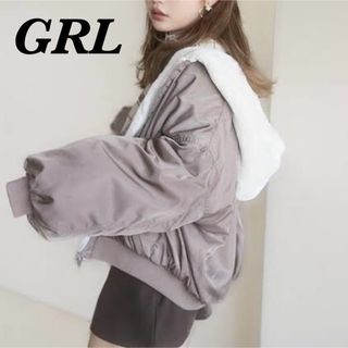 GRL - マルチwayフーディーファーベストXキルティングコート GRL - マルチwayフーディーファーベストXキルティングコート