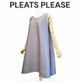 PLEATS PLEASE ISSEY MIYAKE(ワンピース ・ グレー/灰色系)の PLEATS PLEASE ISSEY MIYAKE(ワンピース ・ グレー/灰色系)の