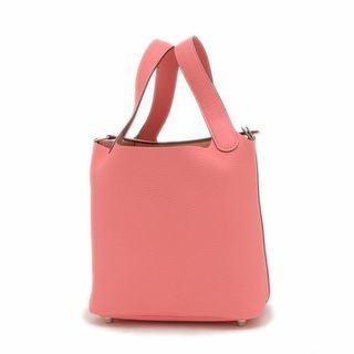 エルメス(HERMES)のエルメス ピコタンロックPM 18 トリヨン ローズアザレ シルバー金具 W刻印(ハンドバッグ)