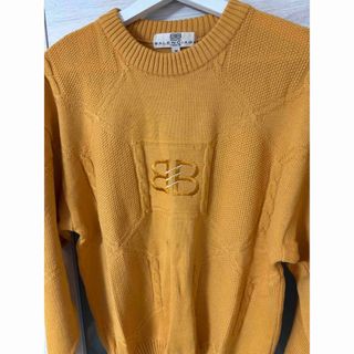 BALENCIAGA - バレンシアガ ニットセーター ウール×ポリエステル BALENCIAGA - バレンシアガ ニットセーター ウール×ポリエステル