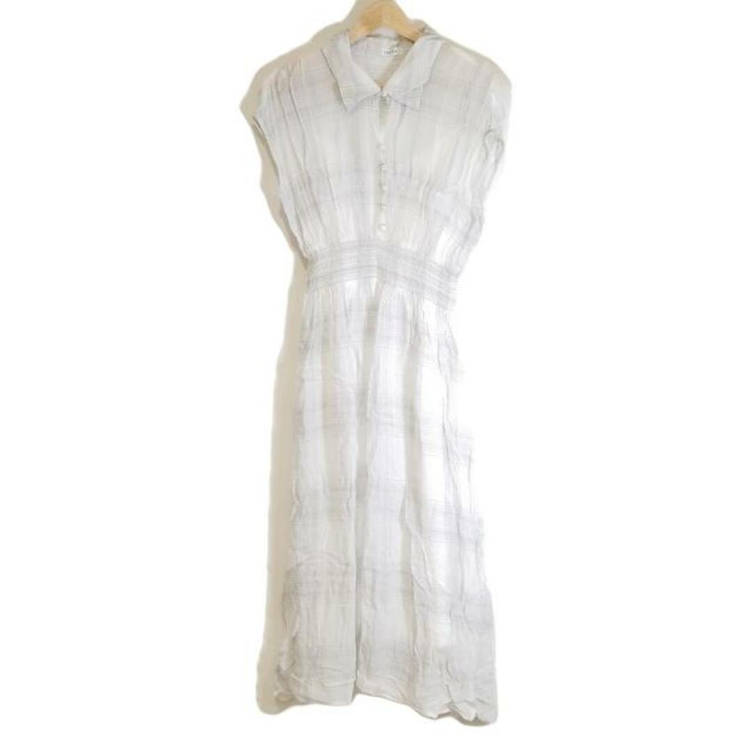 FRAY ID チェック柄ノースリーブワンピース FRAY I.D チェック柄