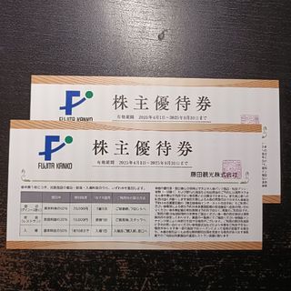 藤田観光株主優待券2枚(その他)