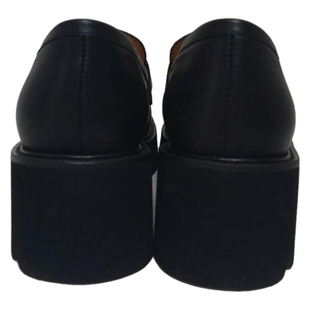 極美品】 MACKINTOSH マッキントッシュ ローファー S 黒 ゴールド