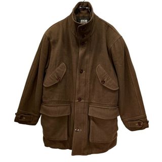 シーピーカンパニー(C.P. Company)のC.P. COMPANY ウールメルトンスタンドカラー中綿フライトコート ブルゾン ジャケット Archive 80s 90s Massimo Osti(フライトジャケット)