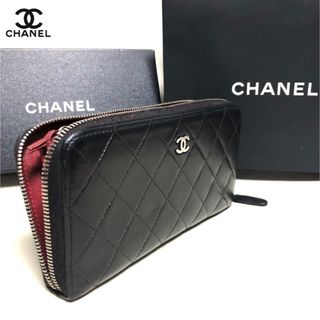 CHANEL - 新品未使用 L字ファスナー CHANEL シャネル折りたたみ CHANEL - 新品未使用 L字ファスナー CHANEL シャネル折りたたみ