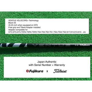 フジクラ(Fujikura)のVENTUS VELOCORE+ BK Titleist 5S 45.25(クラブ)