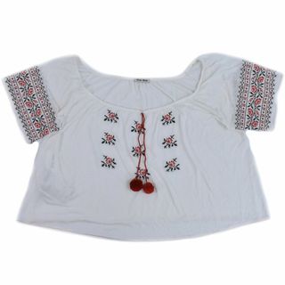 MIU MIU(シャツ/ブラウス(半袖/袖なし) ・ ホワイト/白色系)の MIU MIU(シャツ/ブラウス(半袖/袖なし) ・ ホワイト/白色系)の