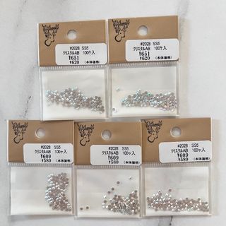 スワロフスキー(SWAROVSKI)のGW限定値下げ中 スワロフスキー クリスタルAB 500ヶ(各種パーツ)