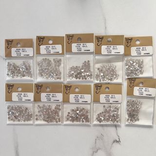 スワロフスキー(SWAROVSKI)の1セット限定 スワロフスキー クリスタル SS12 1000ヶ(各種パーツ)