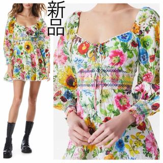 Alice+Olivia - Alice+olivia♥デニム刺繍ワンピースの通販 by Alice+Olivia - Alice+olivia♥デニム刺繍ワンピースの通販 by