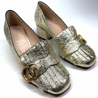 GUCCI(ハイヒール/パンプス ・ ゴールド/金色系)のフリマ GUCCI(ハイヒール/パンプス ・ ゴールド/金色系)のフリマ