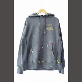 アザー(other)のギャラリーデプト ペインテッド ロゴ プルオーバー パーカー S グレー☆AA★(パーカー)