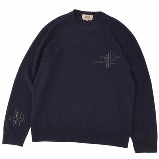 HERMES - 美品 ピュアリネン XL『エルメス』鮮やかなメランジ HERMES - 美品 ピュアリネン XL『エルメス』鮮やかなメランジ
