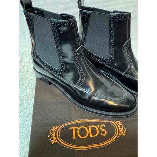 トッズ(TOD'S)の未使用　トッズ　サイドゴアブーツ　ショートブーツ(ブーツ)