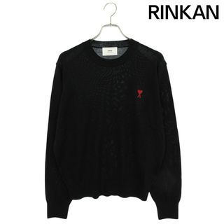 ami - 黒L新品 AMI Paris アミ ブランドロゴ ニット セーター ami - 黒L新品 AMI Paris アミ ブランドロゴ ニット セーター